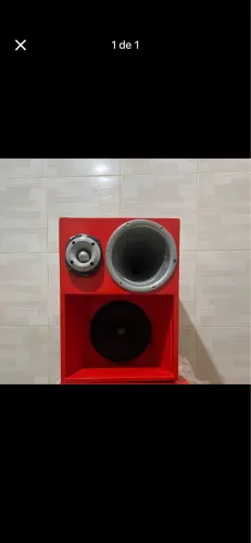 Tweeter ST400 Trio Caixa medio de 10 e lente corneta