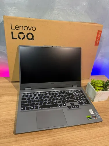 Notebook Gamer Lenovo LOQ RTX 4050 DDR5 144Hz NOVO!