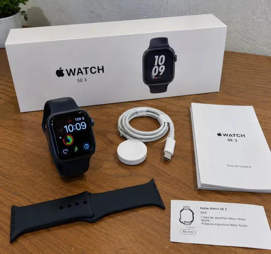 Apple Watch SE 3 GPS NOVO caixa lacrada