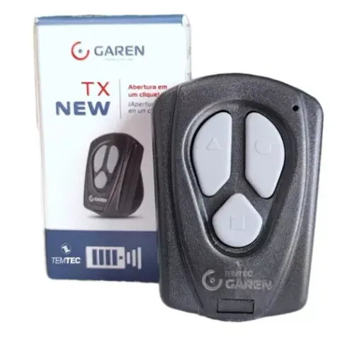 controle Remoto Garen 3 teclas tx new para Motor de Portão