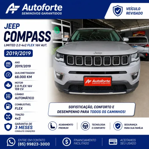 Jeep Compass Limited 2.0 4X2 Flex 16V Aut. 2019