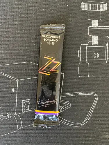 Palheta p/ Soprano Reto 3,5 Vandoren Zz Jazz