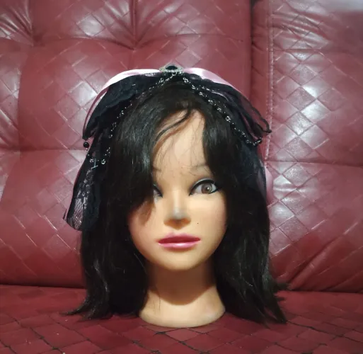 Tiara com Laço Estilo Kawaii Moda Japonesa 