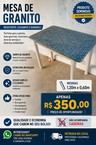 Mesa de granito