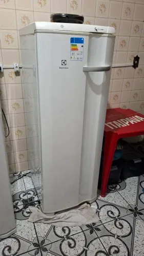 Freezer Vertical Electrolux FE22 (com capacidade de 173 litros).
