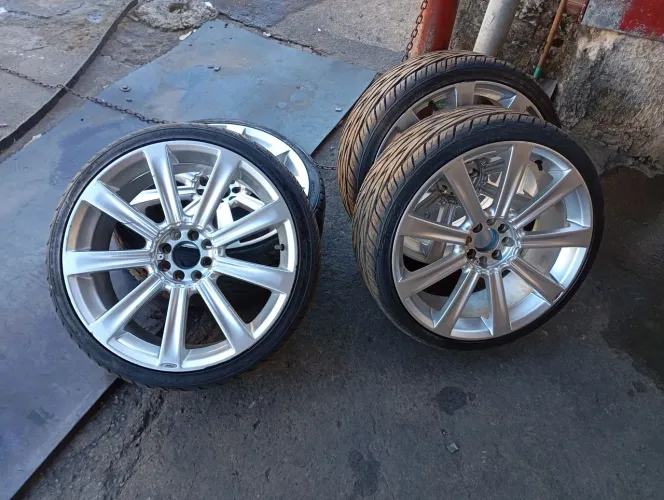 Rodas Aro 19 Tsw originais ZERA! Multi furos pneus novos