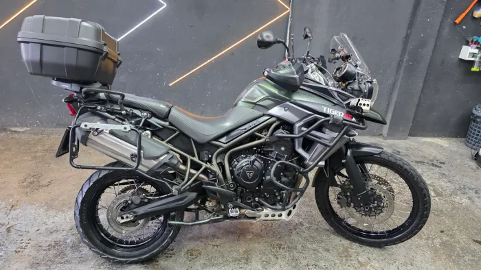 Triumph Tiger 800 XCa 2016 | 59.519 km | Saxon + Kappa 52L