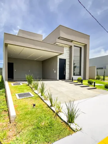 Linda casa 3 suites, alto padrão, no condominio fechado Terras Alpha 1, melhor preço do co