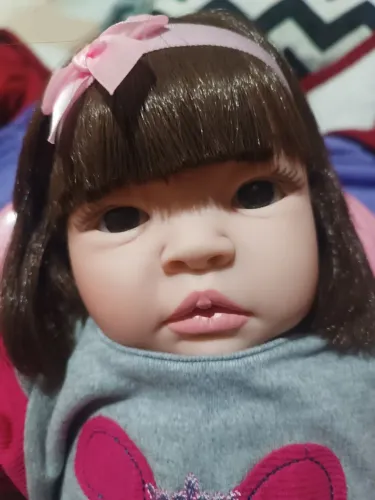 Bb reborn Sid nyl 50cm vem com assessórios certidão e roupinha nova