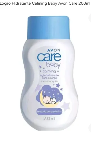 Imperdível Hidratante Infantil Avon Care Baby Calming