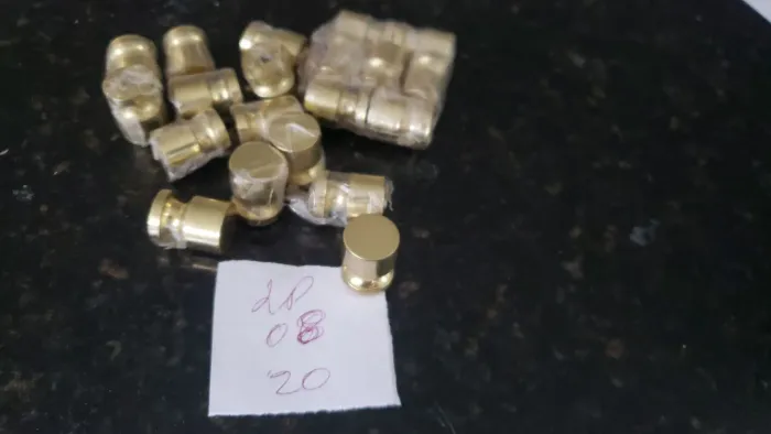 Puxador dourado