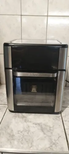Air Fryer Mondial Forno Oven AFON-12L-BI Preto e Inox 12L