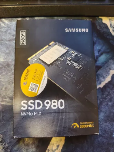 SSD 250GB NVME M2 SAMSUNG MODELO 980