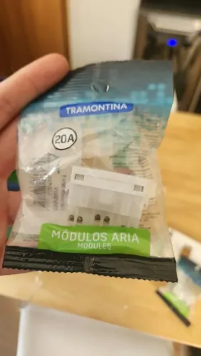 Módulo de tomada 20A Tramontina