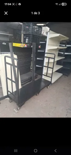 Carrinho prancha na cor preta (1,57 de comprimento)