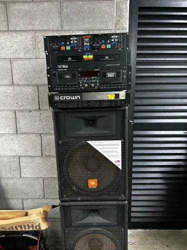 Aparelhos de Som Vintage - Tascam, JBL, Crown, Gemini