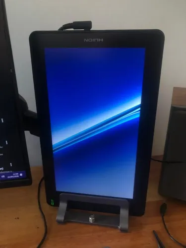Mesa digitalizadora Huion Kanvas 13 USB Cor Cosmo Black