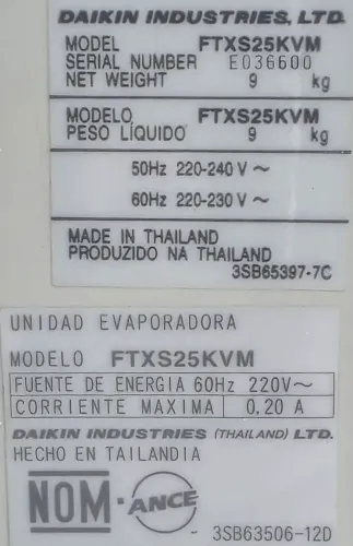 Evaporadora Daikin