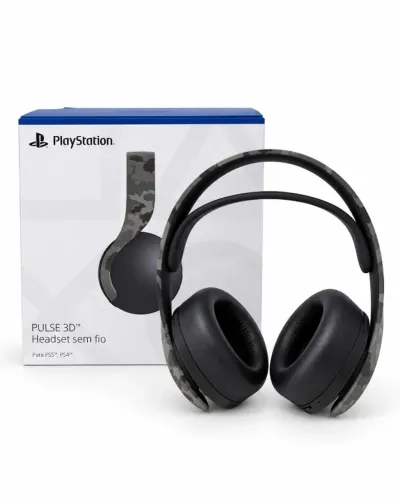 Headset PlayStation Pulse 3D Sem Fio com Caixa
