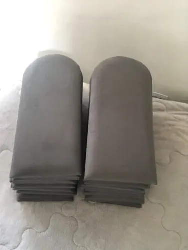 Cabeceira Suede 30 peças 