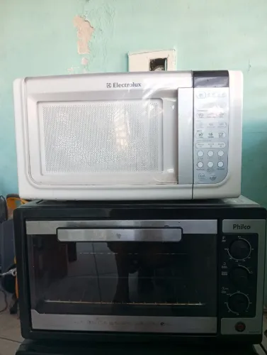 Kit microondas e forno