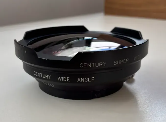 Lente Adaptadora Century Super Grande-Angular + Grande-Angular FA-7X85