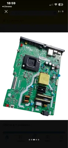 Placa principal de Tv de TCL