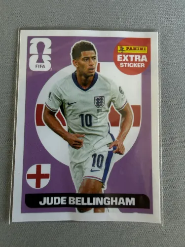 Figurinha Extra Sticker Legend Jude Bellingham 2026