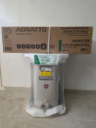 Ar Condicionado Inverter 18000 BTUs Agratto Liv Top 