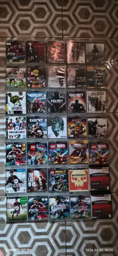 Vende jogos PS3 seminovos funcionando perfeitamente