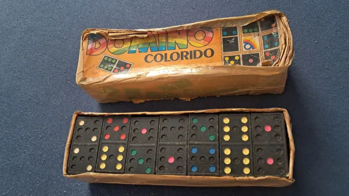 Jogo de domino anos 80