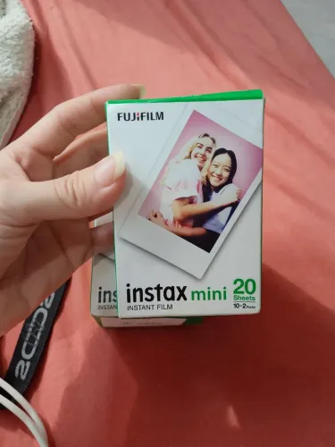 Filme Instax Mini Kit com 20 Fotos Original Fujifilm<br>R$ 280,42<br>Shopee<br>(915)