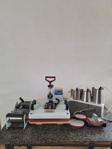 Prensa Térmica 8 em 1