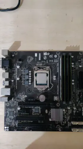 Placa mãe + 8gb + i5 4460