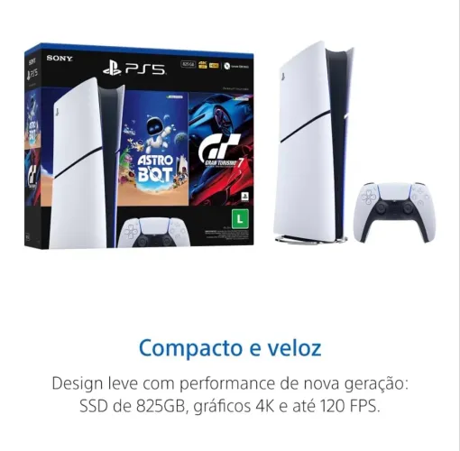 PS5 SLIM *POUCO USO*