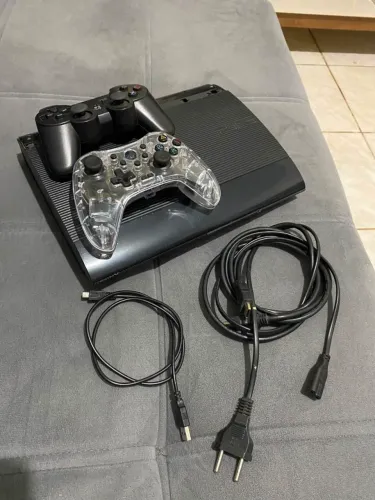 Ps3 Desbloqueado Zerado + 2 Controles 