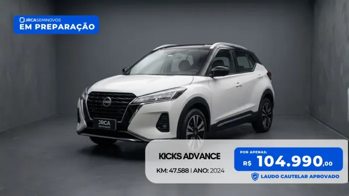 Nissan Kicks Advance 1.6 16V Flex AUT 2024