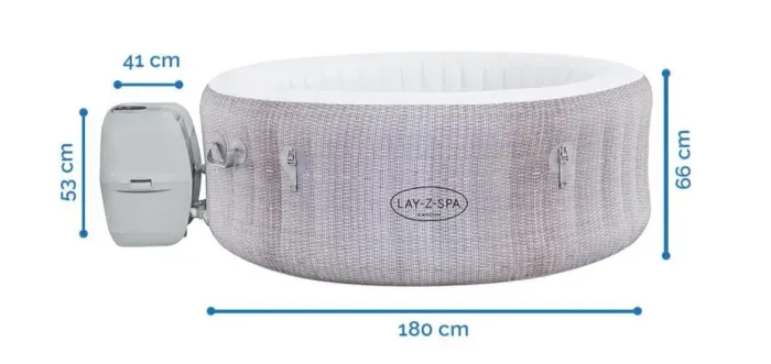 Ofurô SPA inflável bestway 