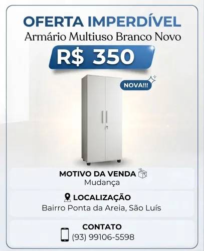 Fogão, geladeira, máquina lava e seca, armário