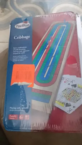 Jogo de tabuleiro Cribbage Pavilion Games Deluxe lacrado