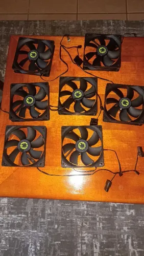 7 Fans Para PC 12 cm Gamemax