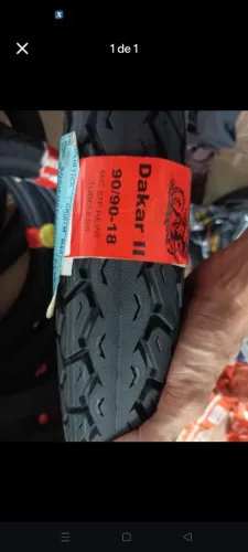 PNEU 90/90R18 LEVORIM PARA USO SEM CÂMARA