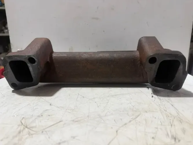 Coletor escape Motor Internacional turbinado JCB retroescavadeira 3C, p/n 02/103559 