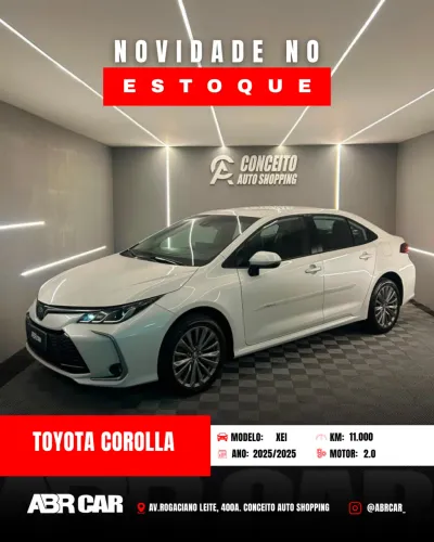 Toyota Corolla XEI 2.0 Flex 16V Aut. 2025