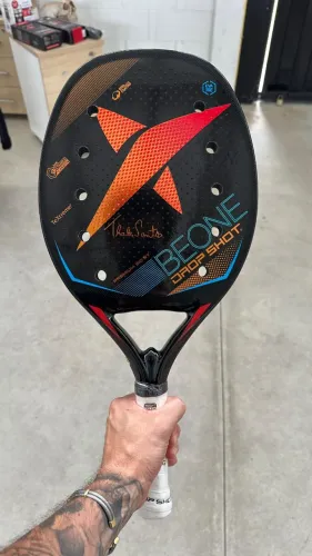 Raquete de Beach Tennis Drop Shot Be One Premium 3.0 Original Nova Thales Santos