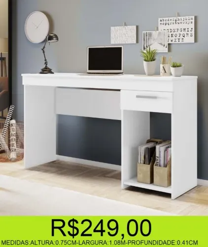 escrivaninha - reposição - compre e retire hoje mesmo