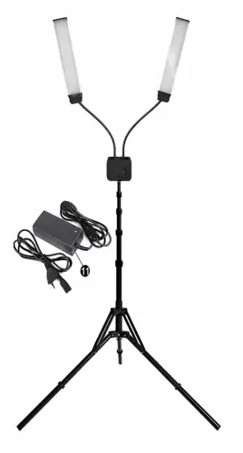 RINGLIGHT - LUZ COM TRIPE 80W
