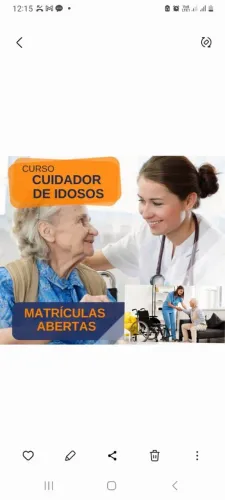 Matrículas abertas Cursos profissionalizantes 
