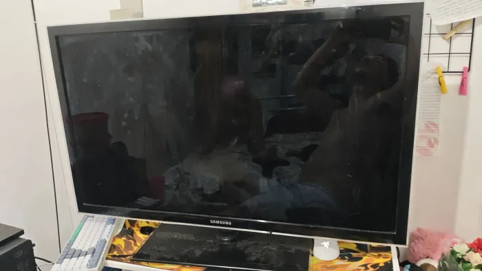 Smart TV LED 40" Samsung UN40D5000 (P/ Peças ou Conserto) - Ler Descrição