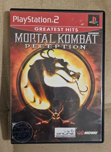 Vendo Mortal Kombat deception PS2 original